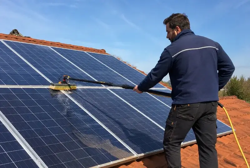 Nettoyage et entretien de panneaux solaires à Breitenbach