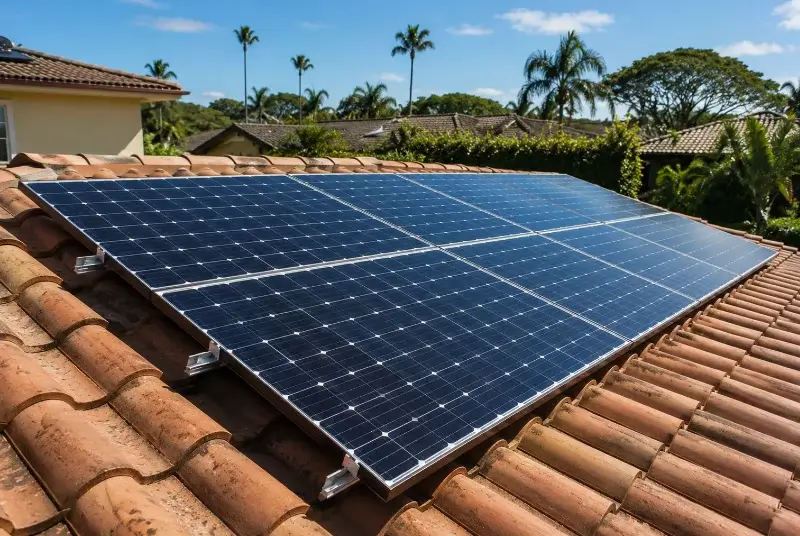Installation de panneaux solaires à Breitenbach